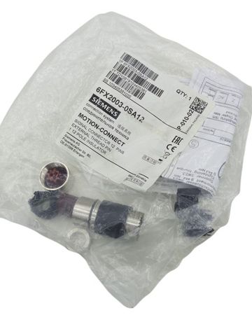 Siemens 6FX2003-0SA12 12-poliger Außengewinde Signalstecker