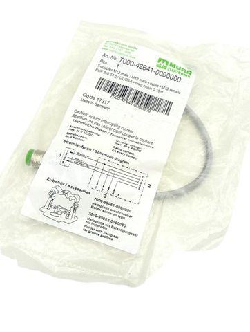 0,15m Murrelektronik 7000-42641-0000000 M12 T-Koppler Kabel