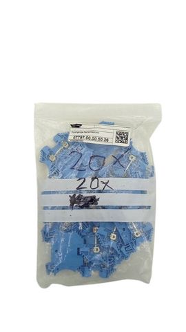 20x Weidmüller 1070080000 Blau Klemmenblockverbinder