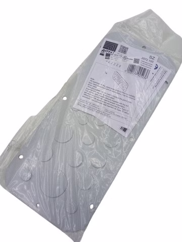 Rittal SZ 2572.100 AX Graue Metall-Schraubplatte IP 66