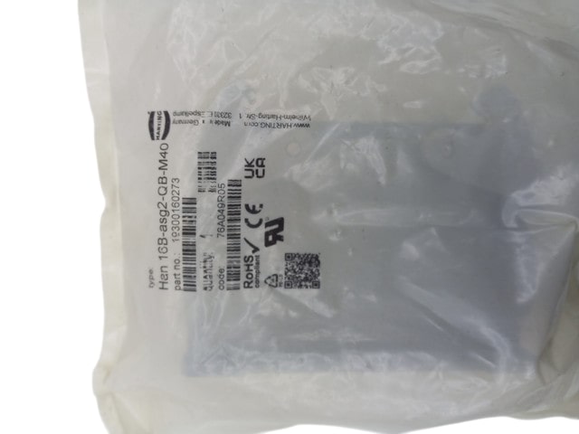 Harting 19300160273 Han 16B 2x M40 Aufputzgehäuse IP65
