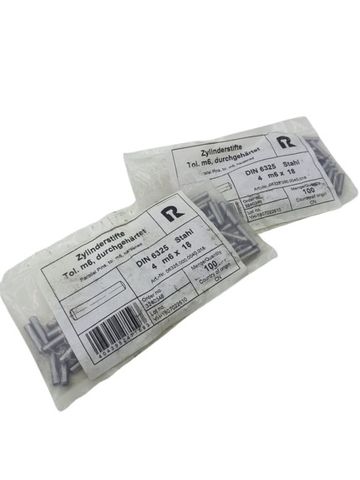 200x Reyher 06325.000.0040.018 M6X18 gehärtete Parallelstifte