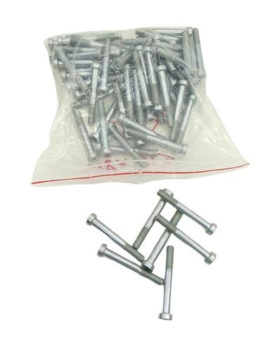 65x Zylinderschrauben mit Innensechskant M8 x 60