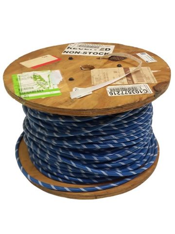 10m MTW4BLU/WHT500 Single-Core MTW Draht AWG4 Blau
