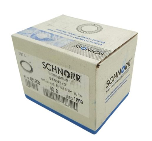 1000x Schnorr 451050 Verzinkte Passivierte Sicherungsscheibe