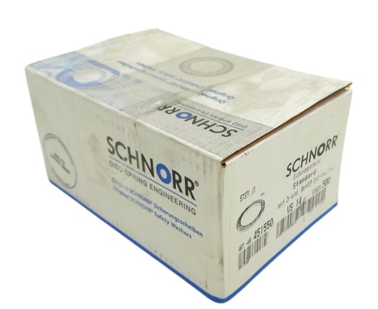 320x Schnorr 451550 Verzinkte passivierte Sicherungsscheibe
