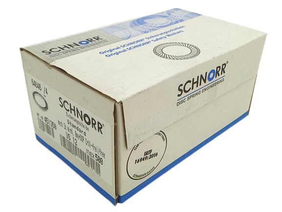 2x Schnorr 451350 Passivierte Sicherungsscheibe 500er Pack