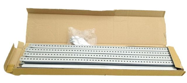 18x Rittal TS 4598.000 Kohlenstoffstahl Montageschiene