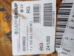 Bild 3 Geschirmtes Niederfrequenz-Datenkabel Detailaufnahme Abschirmung