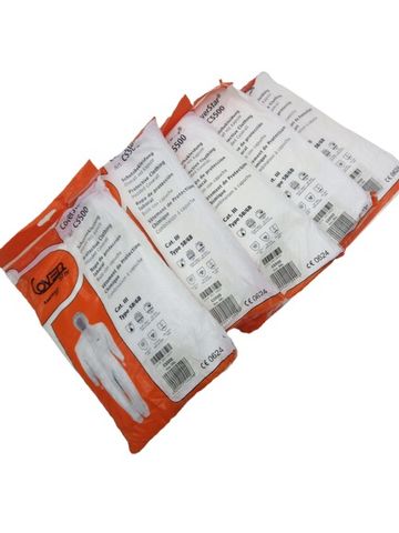 5x Asatex CS500 5B/6B Abdeckung Star Chemikalienschutzanzug