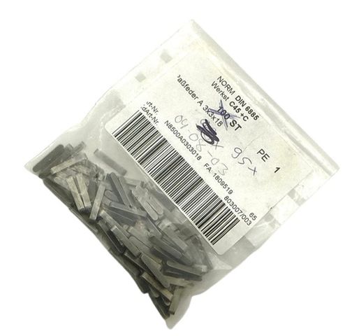 95x Norm N8500A0303018 Paralleler Maschinenschlüssel