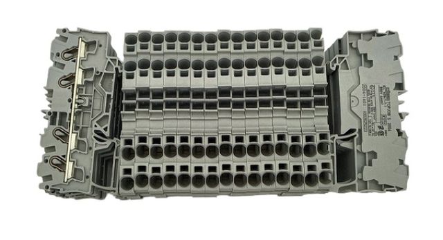 25x Wago 2004-1401 4-Leiter-Durchgangsklemme