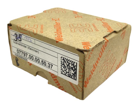 15x Weidmüller 1052560000 WQV 10/2 Kreuzsteckerklemme