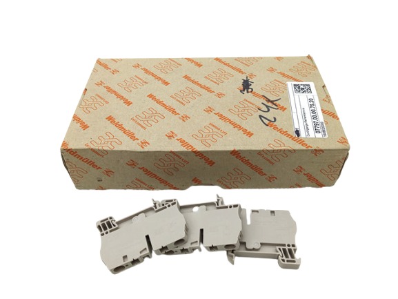 24x Weidmüller 1608620000 Durchgangsklemmenanschluss ZDU 6