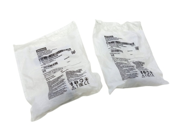 2x Siemens 3SU1050-0AB60-0AA0 Drucktaster Druckknopf 22 mm 