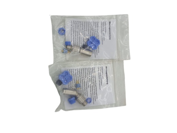 2x 259-1110 Stecker TE Connectivity Rundsteckverbinder