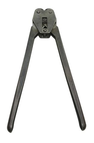 Umreifung Coil Banderolieren Crimpwerkzeug Swiss made