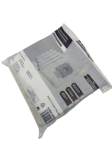 5x Karcher 6.904-285.0 Filterbeutel Nass-Trockensauger