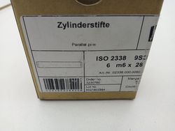 Bild 3 Zylindrische Stifte M6 × 28 Detailaufnahme Oberfläche