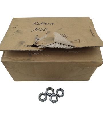 100x SJH Stahl 5-2 M20 Standard Sechskantmuttern