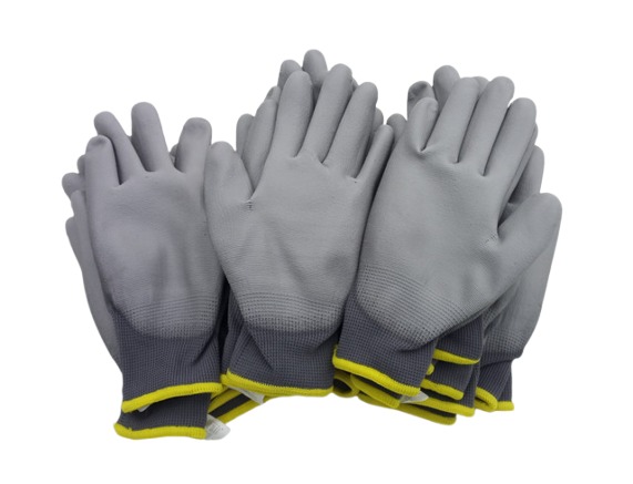 10x Stronghand 07071 PU-beschichtete Schutzhandschuhe Gr. 7