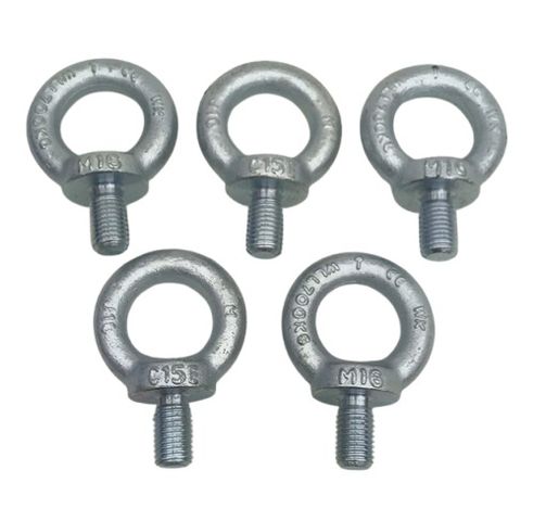 5x Klelnsorge 66100161 DIN 580 M16 Ringschraube verzinkt