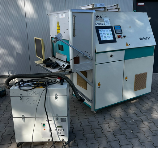  FOBA Vario S50 FD84S Sensor YAG Lasersteuerung Markiersystem