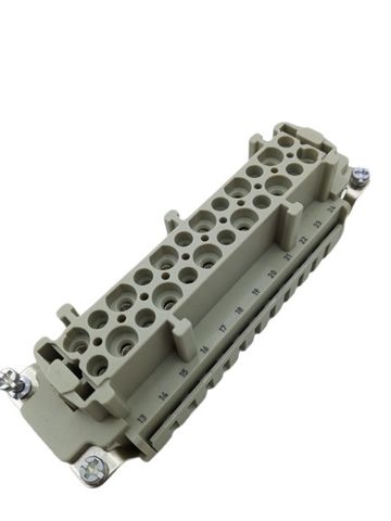 Harting 09 33 024 2716 versilbert Han 24 ES Einsatz-F