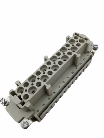 Harting 09 33 024 2716 versilbert Han 24 ES Einsatz-F