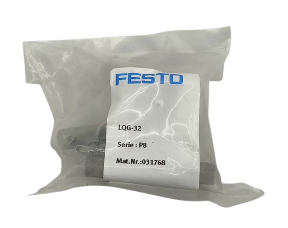 Festo 31768 LQG-32 rechtwinkliger Gabelfuß Edelstahl