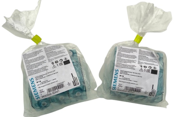 2x Siemens 3KX3552-3DA01 bestehend E02 Anschlussabdeckungen