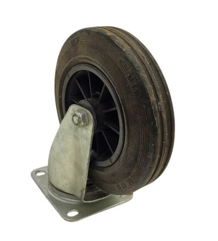 4x 200/50-100 CHS 0307 Gummi Vollrad mit Felge CHS-0307