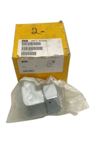 2x Parker EW42LOMDCF Ermeto Drehbare Rohrverschraubungen