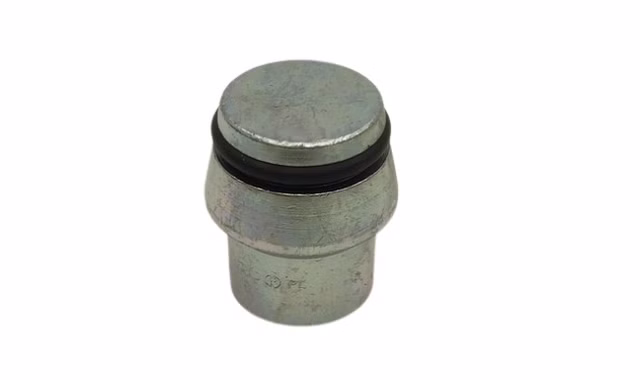 2x Hochdruck-Hydraulikarmaturen Blindstopfen für Kegel