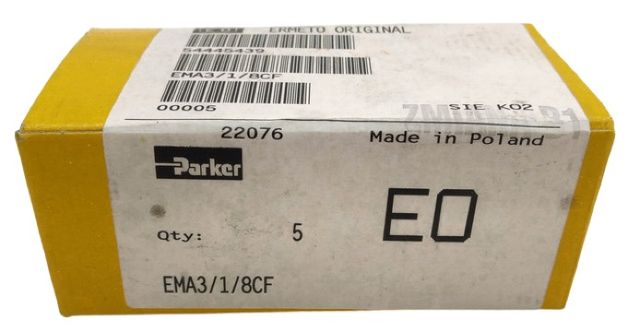 5x Parker EMA3/1/8CF Ermeto SensoControl Prüfpunkt