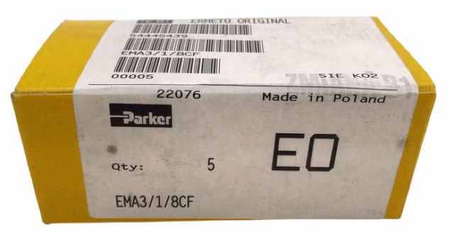 5x Parker EMA3/1/8CF Ermeto SensoControl Prüfpunkt