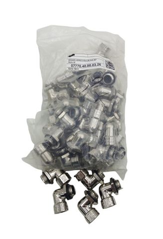 38x 52107811 vernickelte Kabelverschraubung