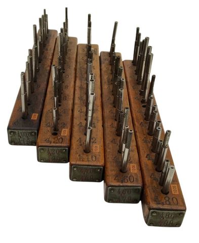 Prüf-Mandrel-Kontroll-Messstifte 4,00-5,00mm 