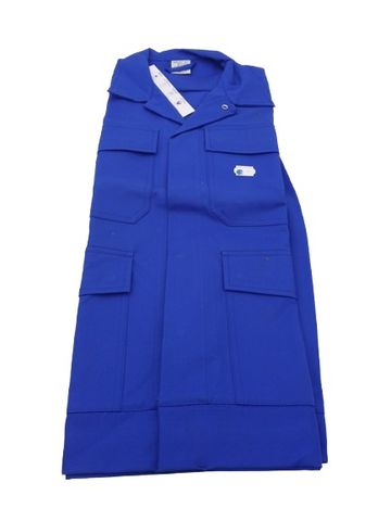 Drei-Punkt MultiProof Plus Blaue Schutzjacke für die Arbeit