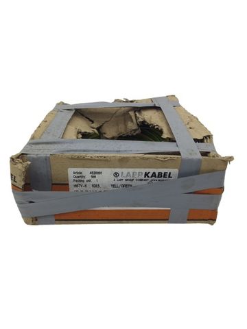 100m 4520001 H07V-K 1G1,5 Grün-Gelb Einzelader Kabel 