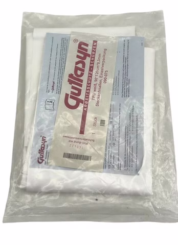 Guttasyn Schürze TPU weiß Maße 90x120 cm Stärke 0,3 mm 090-075