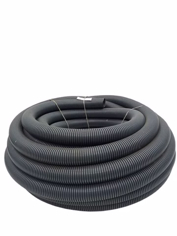5m flexibles einwandiges Wellrohr HDPE