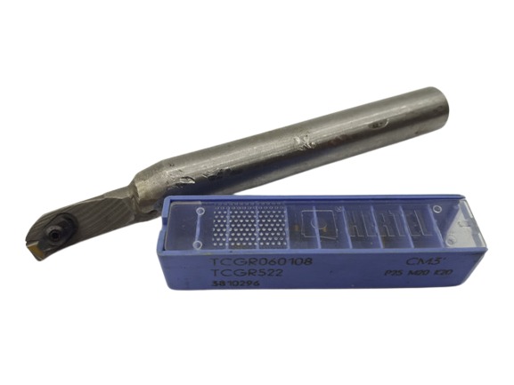 8x TCGR 060108 CM3 Schneidplatte + Schneidplatte und Halter