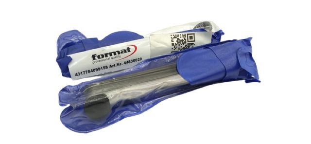 80x Format 44830020 Blatt Messlehre 0,05mm-1,0mm  Fühllehre