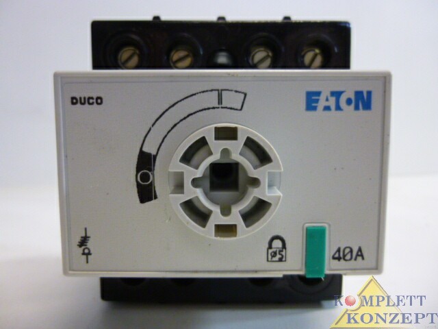 Eaton 1314109 Duco DCM40/4 Lasttrennschalter Lastscheider