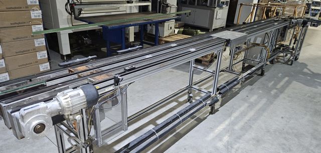 Rexroth Förderstrecke 6600 mm Transfersystem Bandstrecke Zahnriemenband 