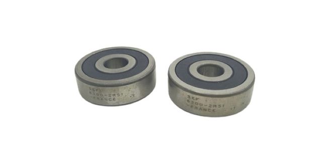 2x SKF 6300-2RS1 Kugellager 6300 2RS1 Rillenkugellager