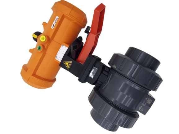 Georg Fischer 198150130 PA21 Kugelhahn Stellantrieb