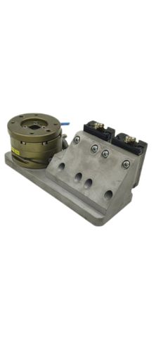 Pneumatische Spannvorrichtung mit Drehteller