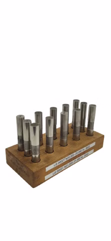 12x Prüfstifte 20.92-21.21 mm Prüfdorn Kontrollstift